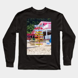 Cane Garden Beach, Tortola Long Sleeve T-Shirt